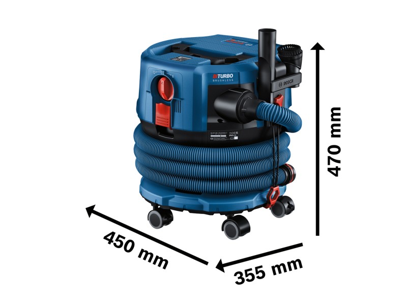 Akumulatorski sesalnik za prah Bosch GAS 18V-12 MC, 06019K2000